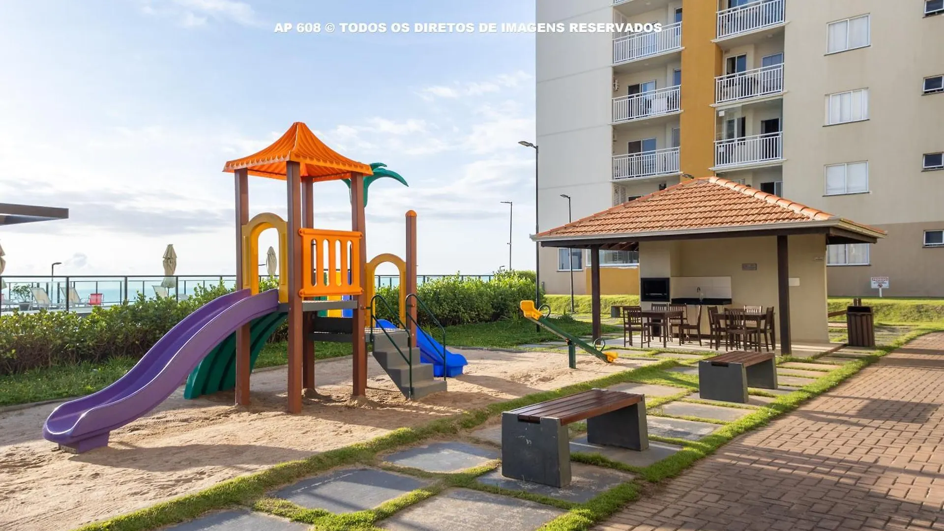 Apto Completo Com Vista Mar Pe Na Areia Em Barra Velha Em Condominio Resort Com Spa, Piscina, Quadra De Futebol, Sala De Jogos, Brinquedoteca, Complexo Com Diversos Comercios 公寓 巴拉韦利亚