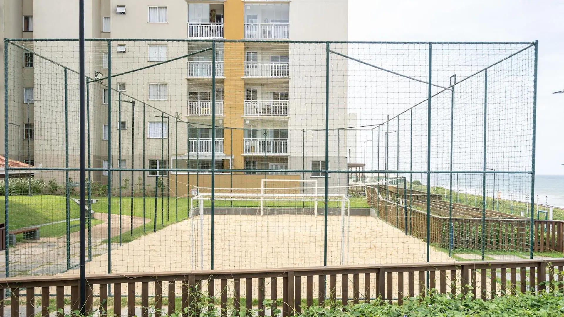 Apto Completo Com Vista Mar Pe Na Areia Em Barra Velha Em Condominio Resort Com Spa, Piscina, Quadra De Futebol, Sala De Jogos, Brinquedoteca, Complexo Com Diversos Comercios 公寓